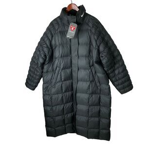 Nike Sportswear Swoosh Black Puffer Jacket Parka Primaloft Therma Fit FB7670 010